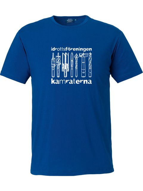T-shirt Herr, Blå - Bits